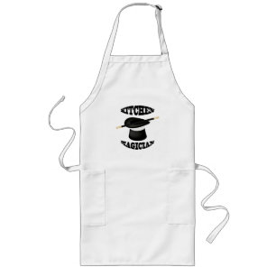 Tablier Long Cuisine Magicien Chef Cuisinier Apron