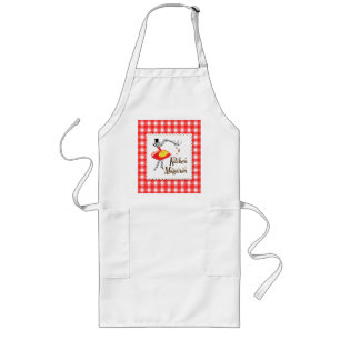 Tablier Long Cuisine Magicien Rétro Cuisine Girl Apron