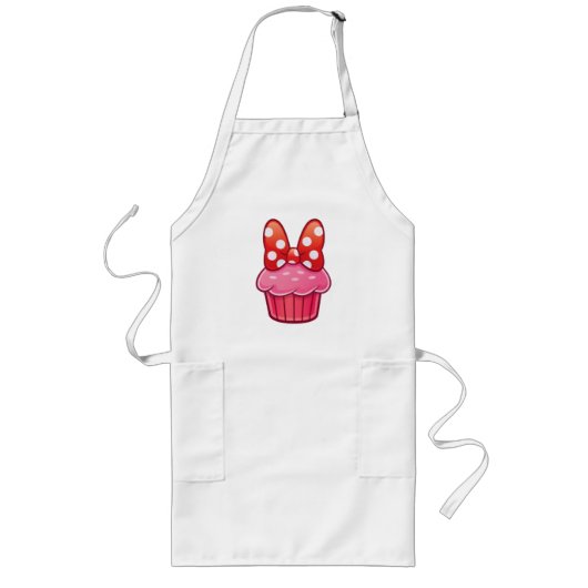 Tablier long Cupcake (Devant)