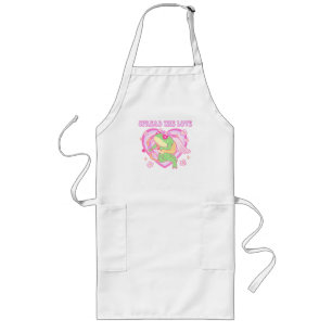 Tablier Long Cute Cupid Frog - Étaler l'amour