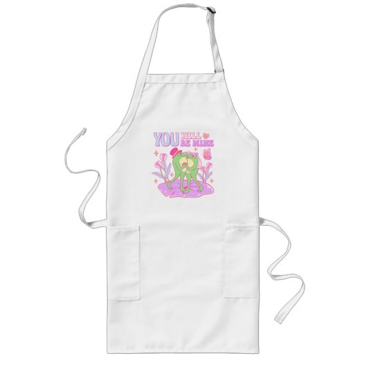 Tablier Long Cute Frog - Vous Serez À Moi (Devant)