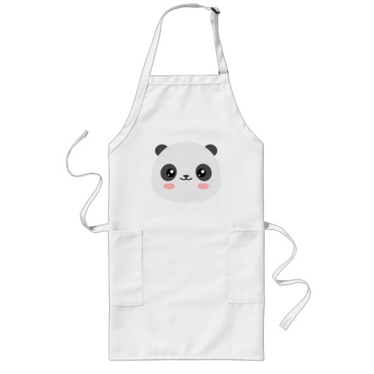 Tablier Long Cute Panda (Devant)
