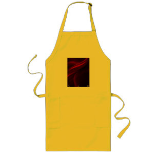Tablier Long Design, capron, jaune, cuisines