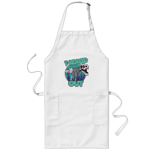 Tablier Long Dinosaure T-Rexxed Out (Devant)
