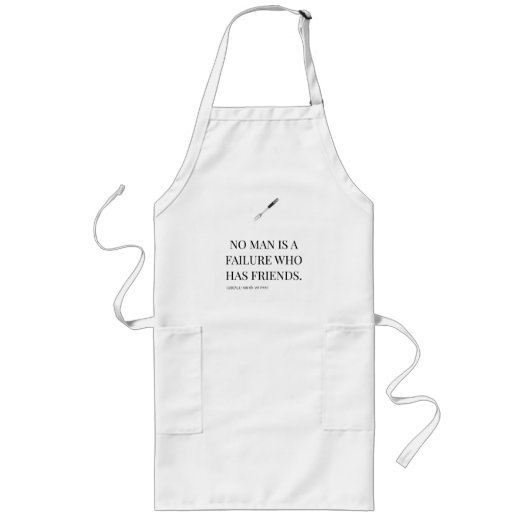 Tablier Long Dire un Ange Long Papa Apron (Devant)