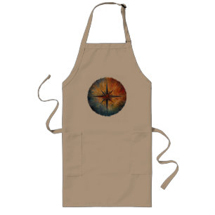 Tablier Long Direction au Chaos (Rose Compass)