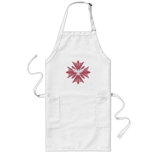 Tablier Long Divine colombe de paix (Devant)