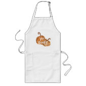 Tablier Long Donner Merci Simple Elegant Thanksgiving Apron (Devant)
