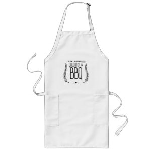 Tablier Long Dr. Nom BBQ Rires Réparation Apron