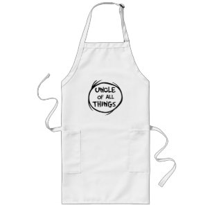 Tablier Long Dr. Seuss   Thing 1 Thing 2 - Uncle of all Things