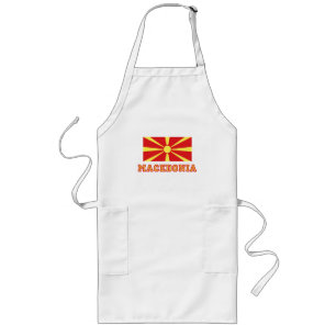 Tablier Long Drapeau 2 de Macédoine