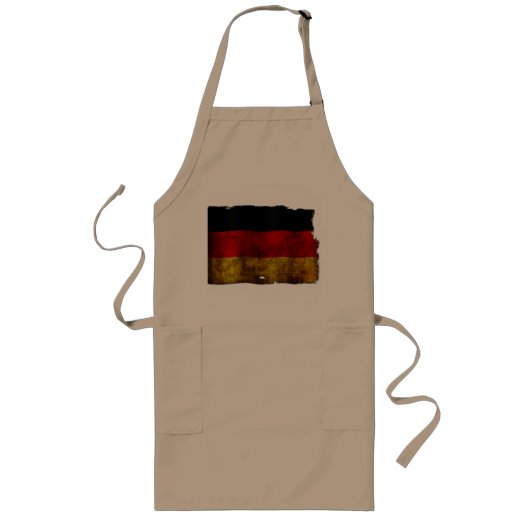 Tablier Long Drapeau allemand - Vintage (Devant)