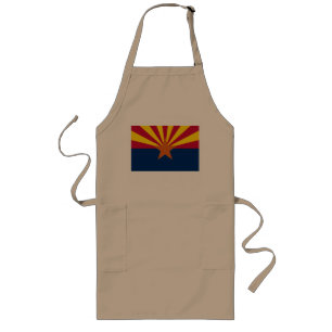 Tablier Long Drapeau de l'Arizona, Américain L'État du cuivre