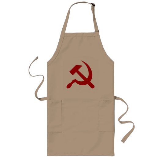 Tablier Long Drapeau de l'Union soviétique URSS communiste Fauc (Devant)