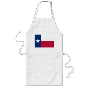 Tablier Long Drapeau du Texas