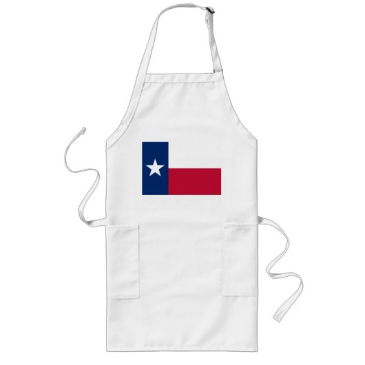Tablier Long Drapeau du Texas (Devant)