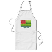 Tablier Long Drapeau Pastèque (Devant)