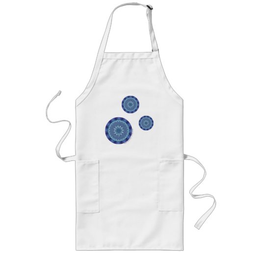 Tablier Long Eau Mandala Apron (Devant)