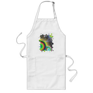 Tablier Long Enamel Négatif Sunburst Fun Frame