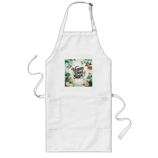 Tablier Long Escarres de nourriture végétale Apron - Cuisine am