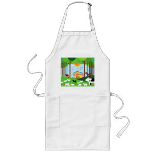 Tablier Long Ferme dans les bois