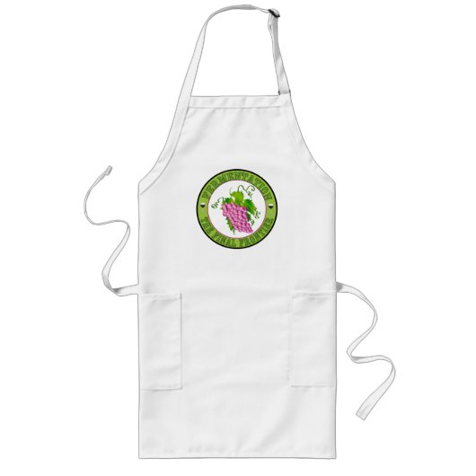 Tablier Long Fermentation des raisins (Devant)