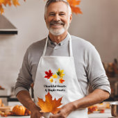 Tablier Long feuilles vintages d'érable - Remerciements