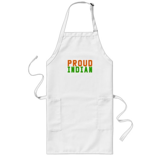Tablier Long Fiers Indiens (Devant)