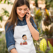 Tablier Long Fille En Vacances Long Apron