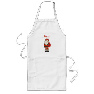 Tablier Long Flèches de Noël du Père Noël sur mesure