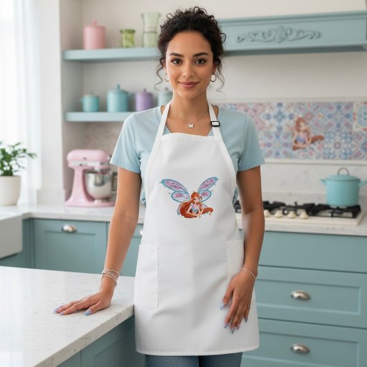 Tablier Long Fleurir