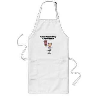 Tablier Long Gâteau femelle décorant le connaisseur