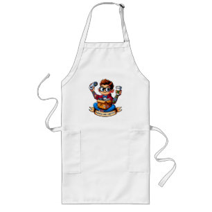 Tablier Long Geek de jeux et de café