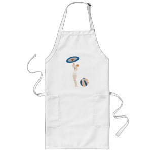 Tablier Long Georges Barbier Au Lido 1924 Illustration de mode