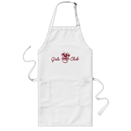 Tablier Long Girls Club (Devant)