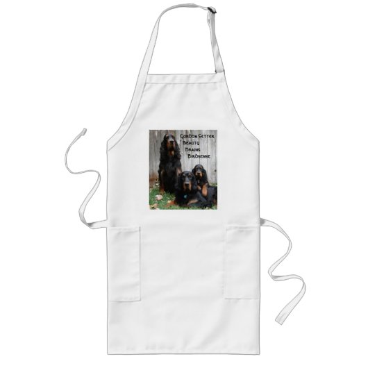 Tablier Long Gordon Setter Generations Apron (Devant)