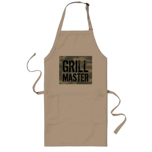 Tablier Long Grillez le tablier principal de BBQ avec le (Devant)