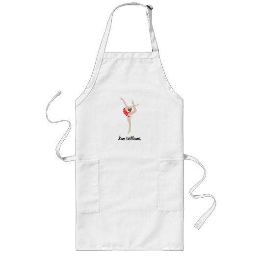 Tablier Long Gymnaste féminine (Devant)
