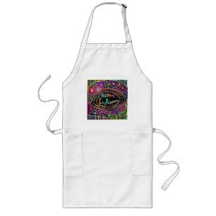 Tablier Long Happy Art : Apron "Happy Los Angeles"