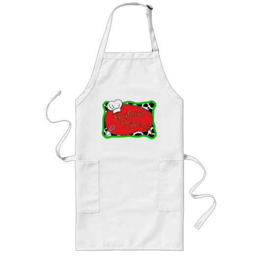Tablier Long Heure du barbecue (Devant)