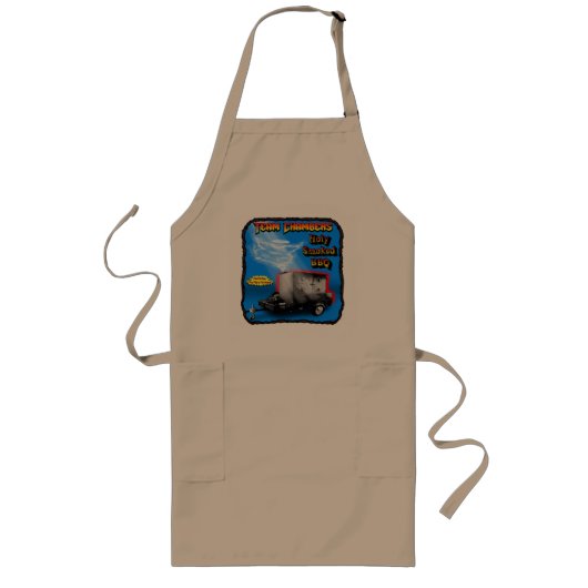 Tablier Long Holy_Smoked_BBQ (Devant)