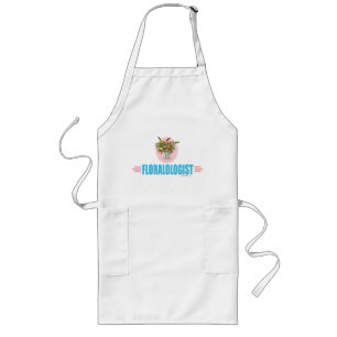 Tablier Long humoriste de l'amour des fleurs