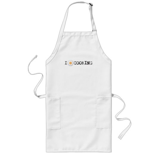 Tablier Long I Love Cuisine Apron (Devant)