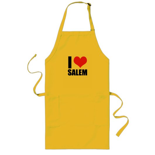 Tablier Long J'adore Salem (Devant)