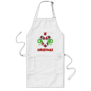 Tablier Long J'aime Noël Apron