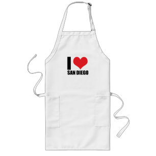 Tablier Long J'aime San Diego