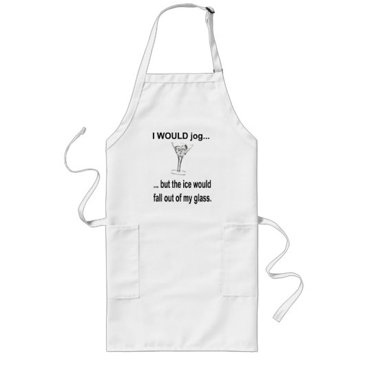 Tablier Long JE FERAIS Jog.. (Devant)