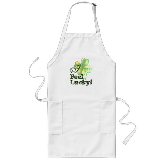 Tablier Long Je Me Sens Heureux !Apron (Devant)