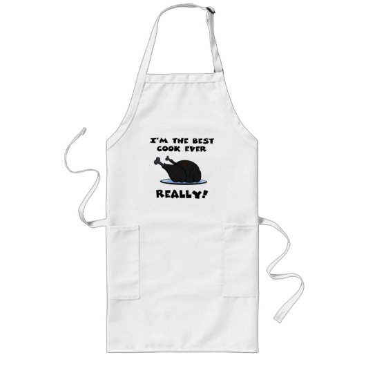Tablier Long Je suis le meilleur cuisinier jamais Apron (Devant)