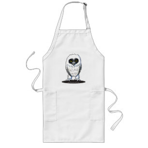 Tablier Long Jeu d'abron de hibou